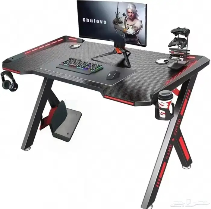 Gaming table and chair set 5