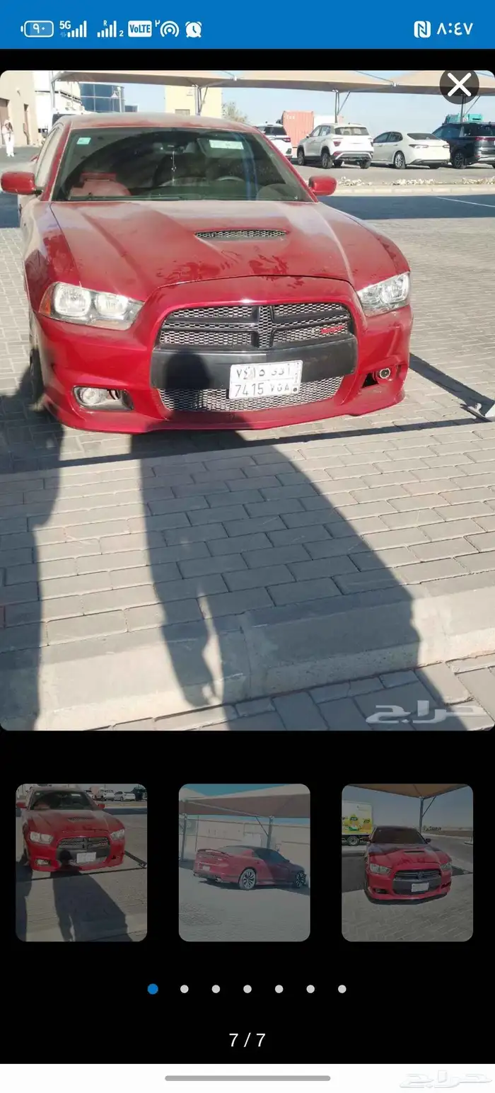 ) ((ماشاء الله)) دوج تشارجر 2011 محول SRT (( البيع مستعجل ) 0