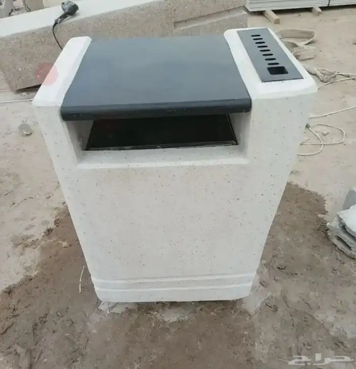 كراسي خرسانيه احواض زهور جميع اعمال زينة الحدائق 5