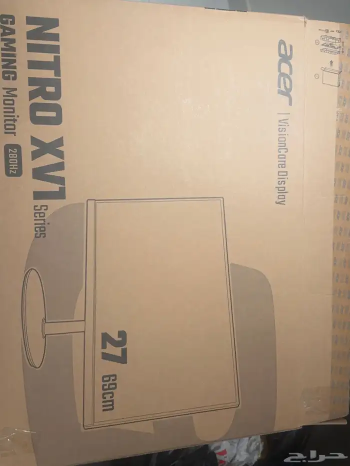 شاشة قيمنق ايسر acer 280hz 0.5ms 2