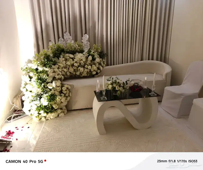 تاجير كراسي وطاولات طعام وتنسيق كوش ومداخل استقبال 3