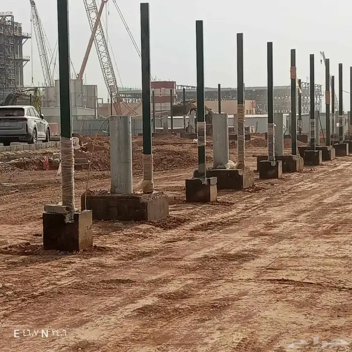 تركيب شبوك امنيه   وتوريد النخيل   وتركيب الحجر الطبيعي 15