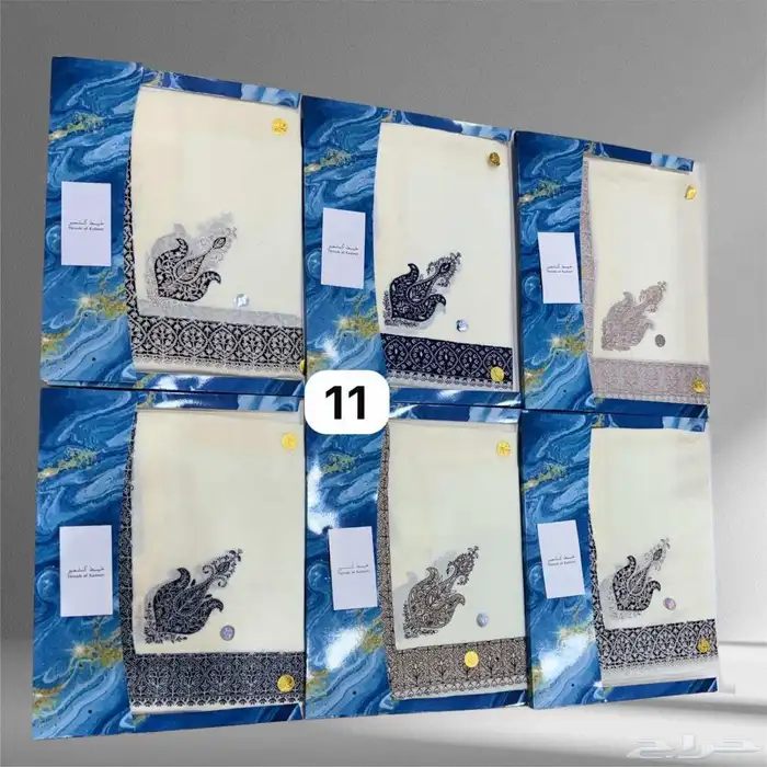 شيلان رجالي مطرزه نوعية جديدة وموديلات حديثه 5