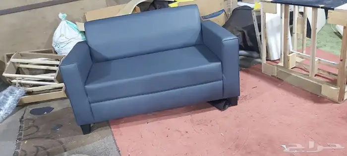 كنب جلد ايكيا مكتبي و في كنب جلد ملكي و امريكي 4