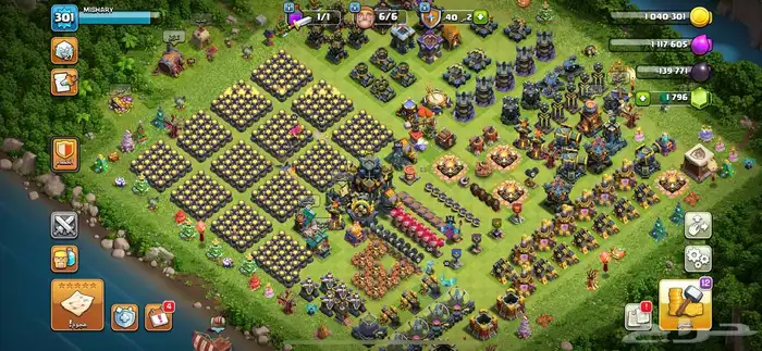 قرية كلاش اوف كلانس سعوديه لفل عالي 301 0