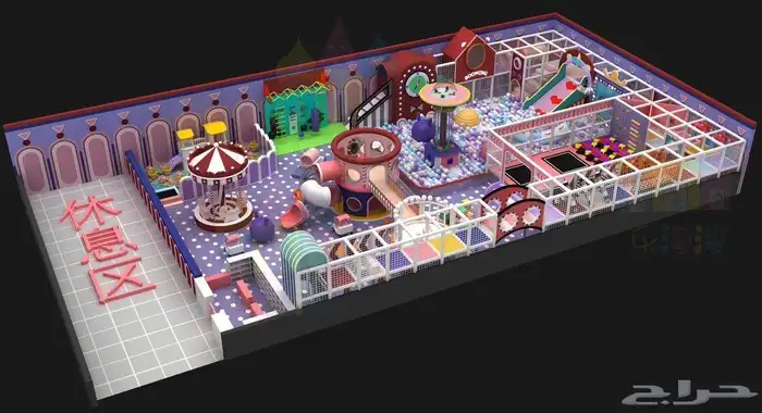 العاب ملاهي توريد تركيب حدايق الأطفال 19