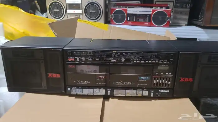 مسجل استريو ناشيونال ياباني الصنع 0