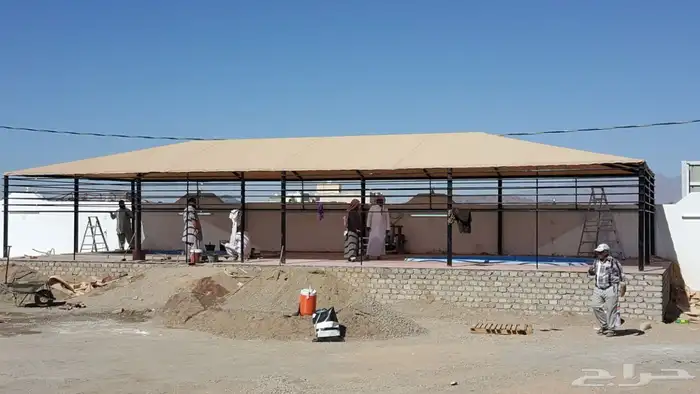 مظلات سواتر بيوت شعر هناجر ابواب شبابيك 10