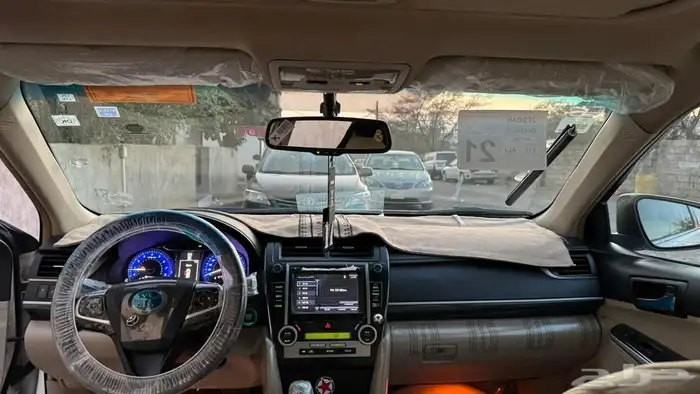 كامري 2017 فل كامل ابشن فتح سقف تشغيل بصمة دخول بصمة 8