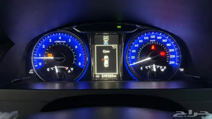 كامري 2017 فل كامل ابشن فتح سقف تشغيل بصمة دخول بصمة 11