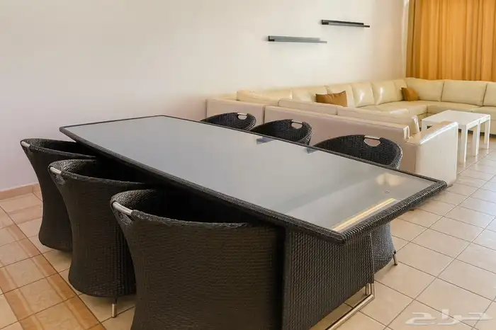 درة العروس فيلا على البحر شاطئ البردايس للايجار اليومي 4