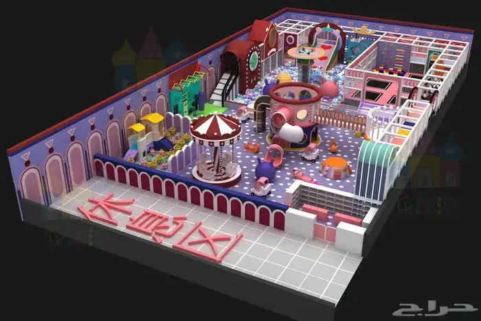 العاب ملاهي توريد تركيب حدايق الأطفال 1