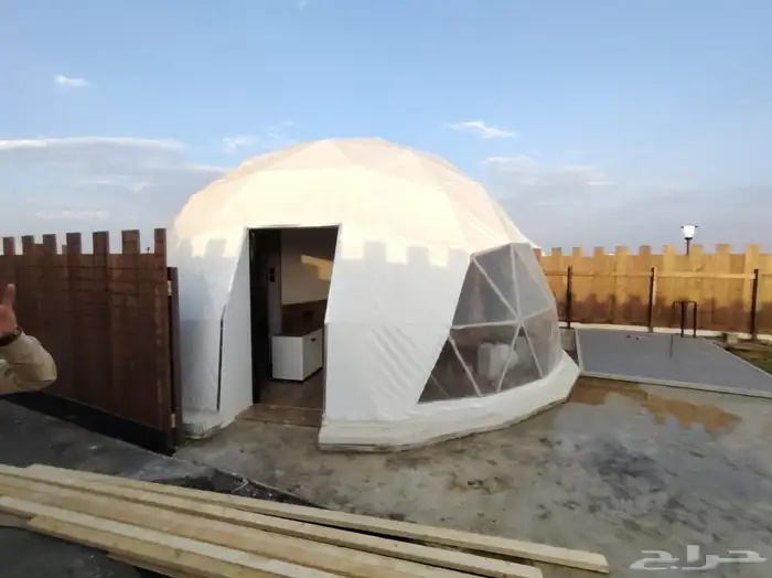 خيمة الدوم مقاسات مختلفه تبدأ من قطر 5متر إلى 40 متر 6