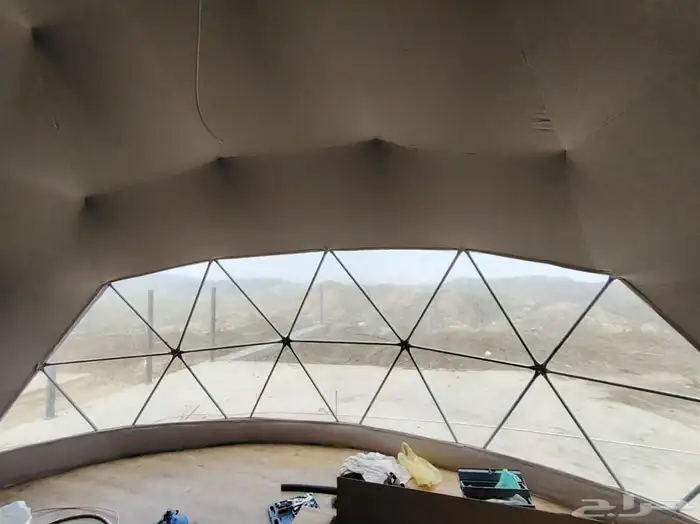 خيمة الدوم مقاسات مختلفه تبدأ من قطر 5متر إلى 40 متر 5