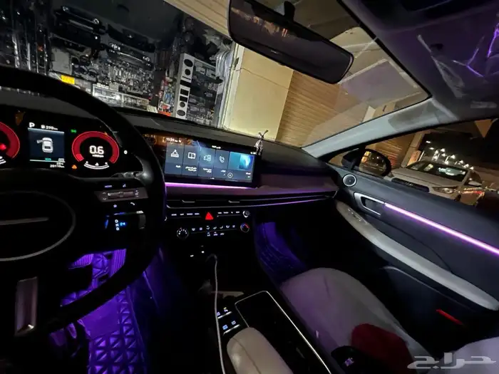 تركيب الياف ضوئية محيطه جميع السيارات 3