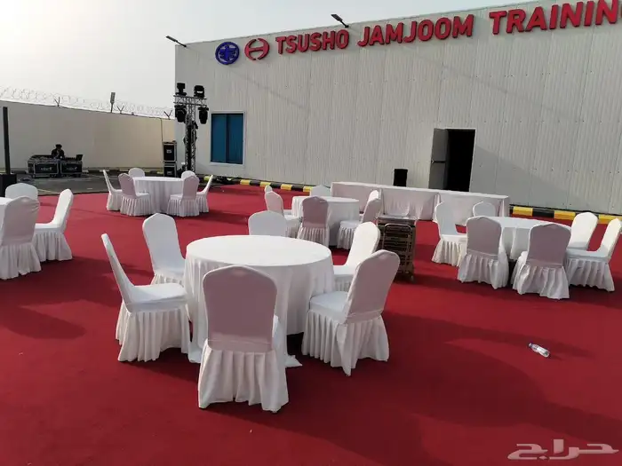 تاجير كراسي طاولات عزاء 3