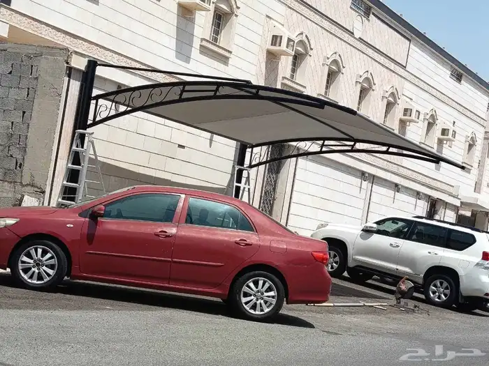 مظلات سيارات جده فك ونقل وتركيب وتشغير قماش تركيب سواتر 12