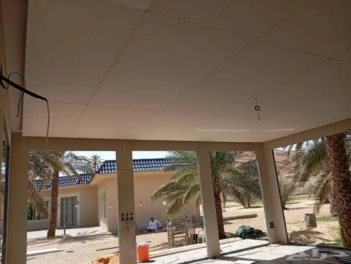 انشاء ملاحق اسمنت بورد قرف اسمنت بورد 6