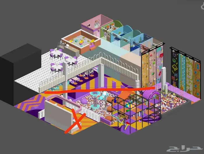 العاب ملاهي توريد تركيب حدايق الأطفال 24