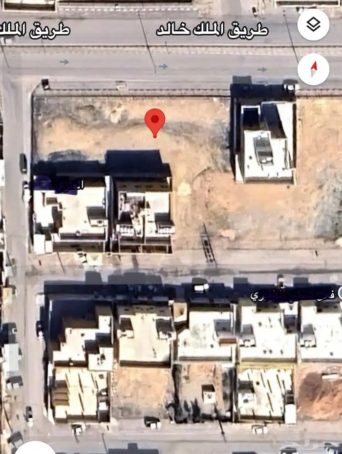 ارض تجاريه للبيع طريق الملك خالد بالقرب من الدفاع المدني 0