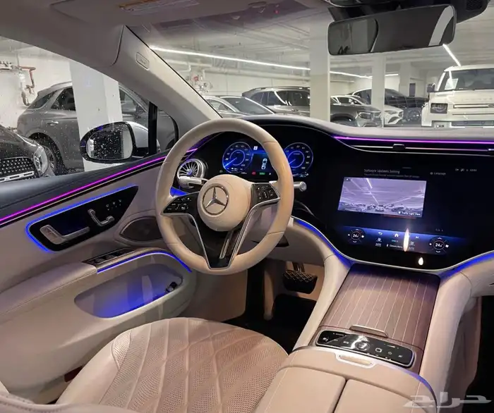 مرسيدس قمة الفخامه 2022 Mercedes-Benz EQS580 3