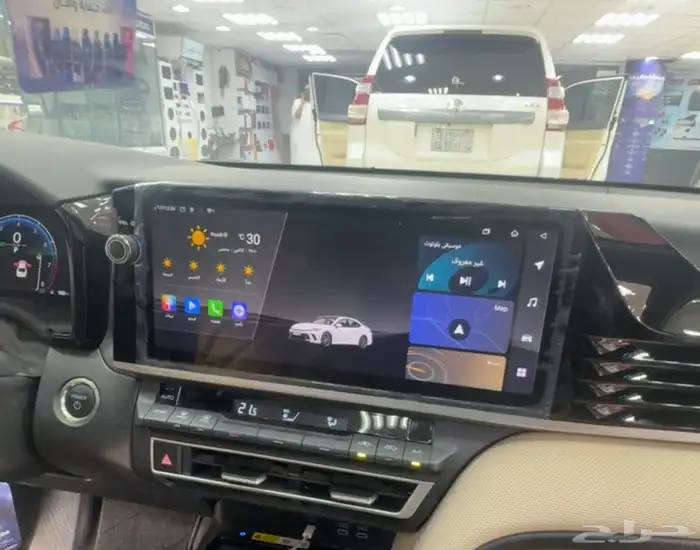 شاشة كامري 2025 نظام أندرويد 0
