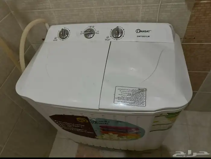 غسالة ملابس حوضين 5 كيلو 0