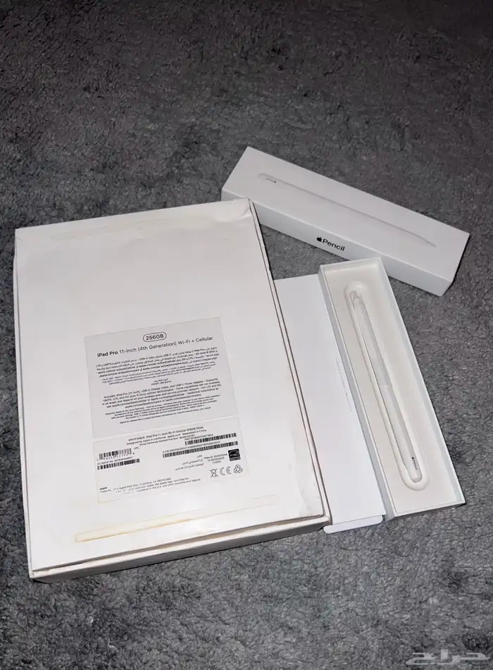 للبيع ايباد برو 11 انش الجيل الرابع وماك بوك أير M2 3