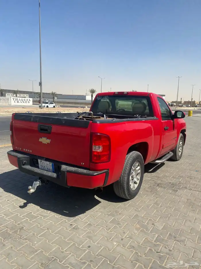 شيفروليه سلفرادو 2009 عليها لوحة مميزه للبيع 4