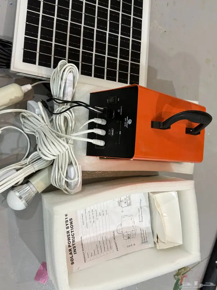 طاقه مع بطاريه شحن مع عقود جديده لم تستخدم 0