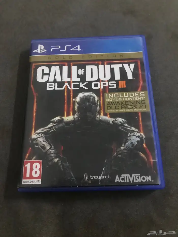 شريط Black ops3 و callofduty 0