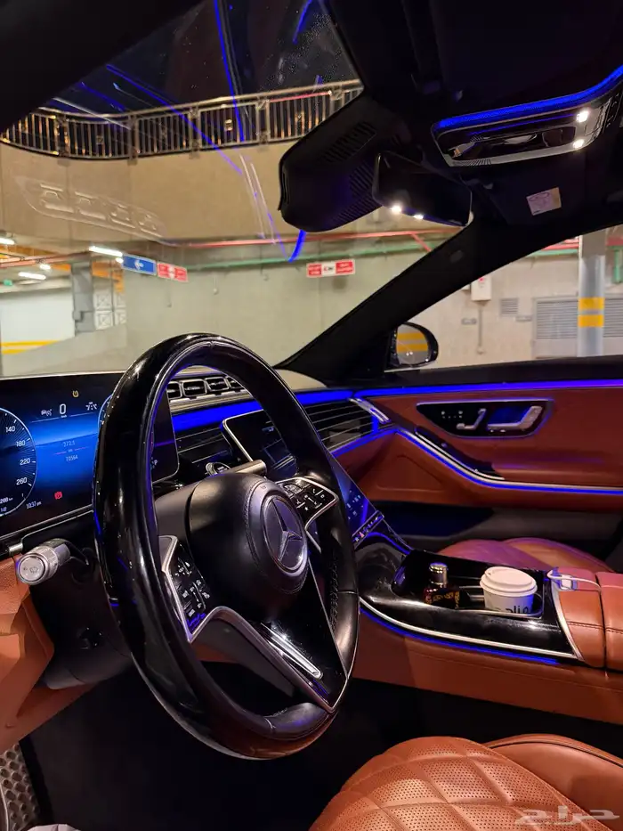 مرسدس S450 2023 جفالي اسود ملكي 20