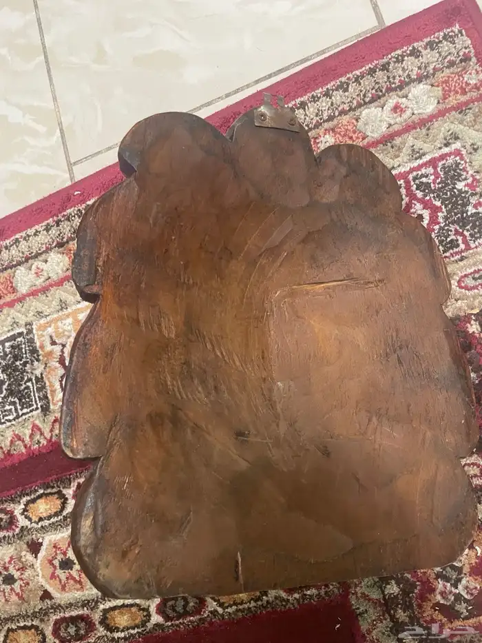 A wooden craved head راس خشبي منحوت 11