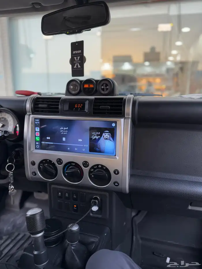 افجي شاشة اندرويد كاربلاي 12 انش تحكم كامل بسسم صوت فضيع 16