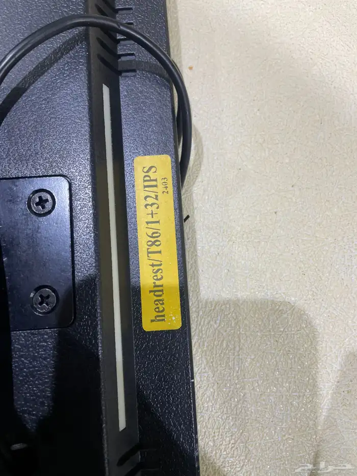 شاشة تجي خلف الراكب وخلف السائق 5