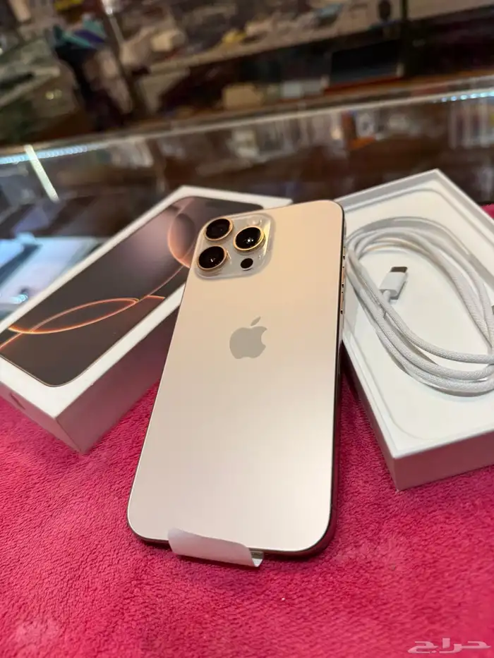 آيفون 16 برو ماكس 512 قيقاء جديد نو اكت  مع كرتونه 3