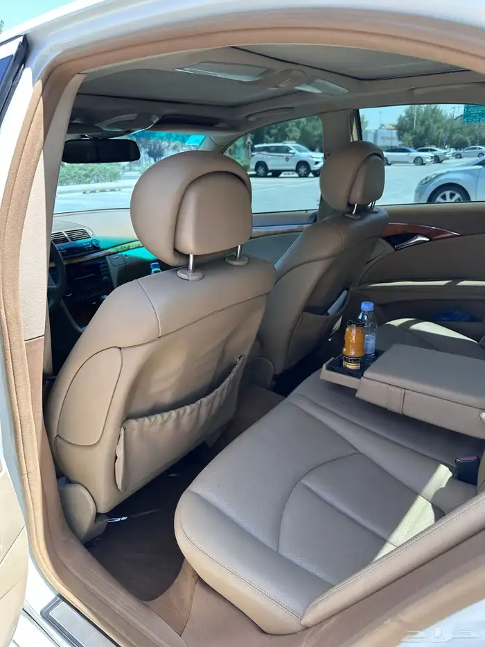 مرسيدس E230 موديل 2007 نظيفة جد ا   كيت AMG E63 11