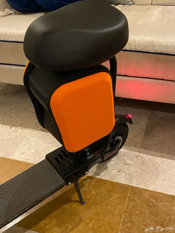 سكوتر شاومي قمة في النظافة بكرسي مع شنطة 1