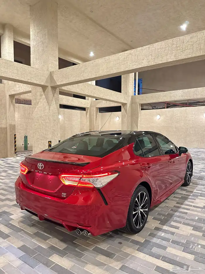 كامري 2019 فل كامل 6 سلندر se احمر سقف اسود وارد عبداللطيف 23