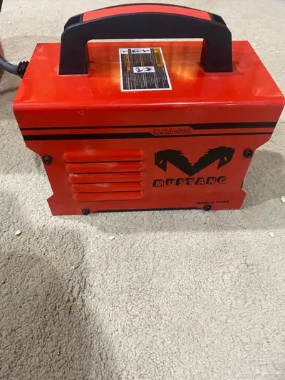 مكينة لحام جديده بكرتونها حجم صغير قوة 500 عرض 250 ريال index