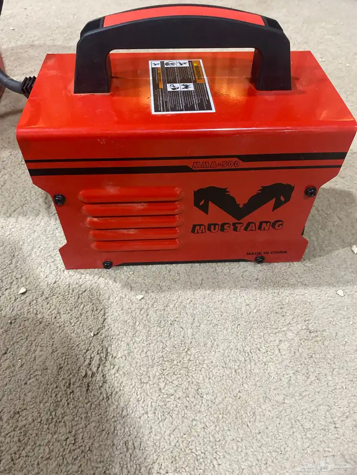 مكينة لحام جديده بكرتونها حجم صغير قوة 500 عرض 250 ريال 4