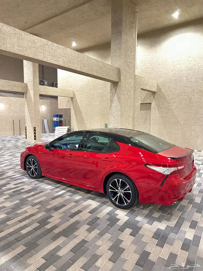 كامري 2019 فل كامل 6 سلندر se احمر سقف اسود وارد عبداللطيف 10