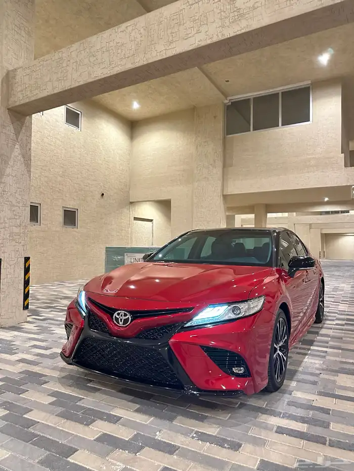 كامري 2019 فل كامل 6 سلندر se احمر سقف اسود وارد عبداللطيف 21