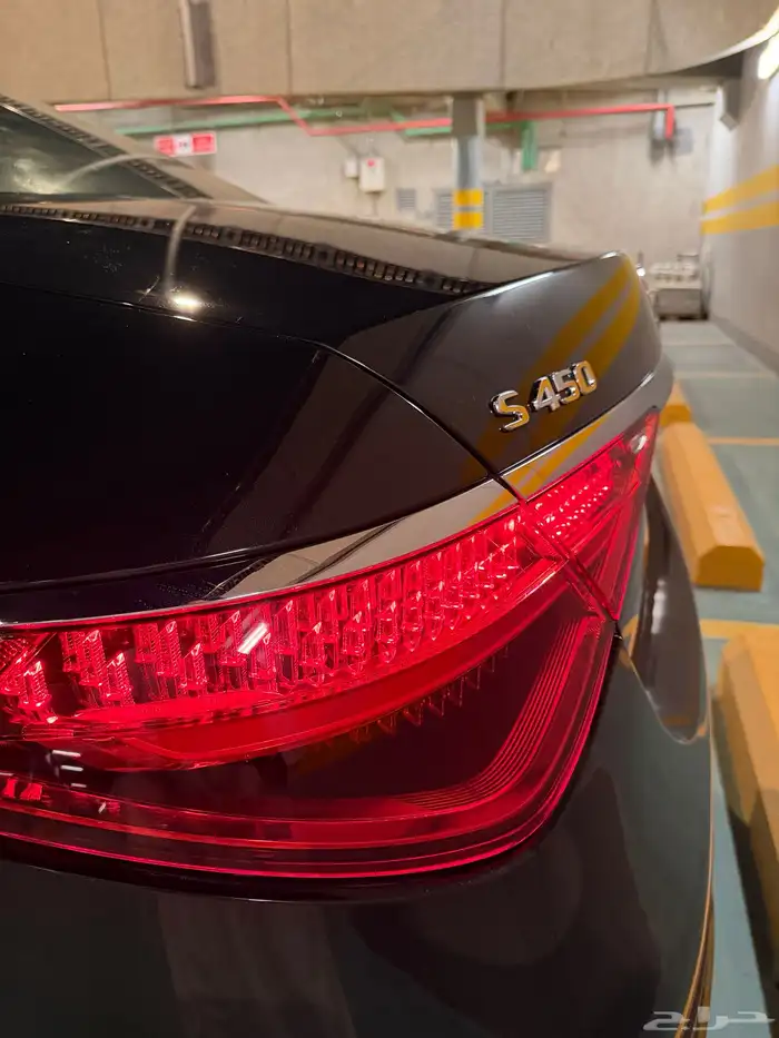 مرسدس S450 2023 جفالي اسود ملكي 8
