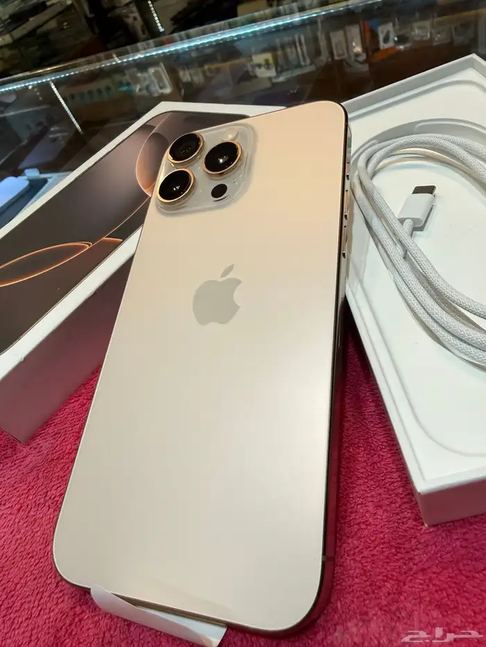 آيفون 16 برو ماكس 512 قيقاء جديد نو اكت  مع كرتونه 4