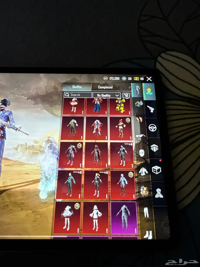 حساب ببجي للبيع مستعجل 10