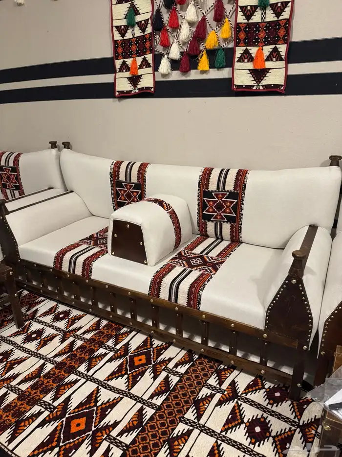 كنب اثاث تراثي مناسب للخيام جديد 0