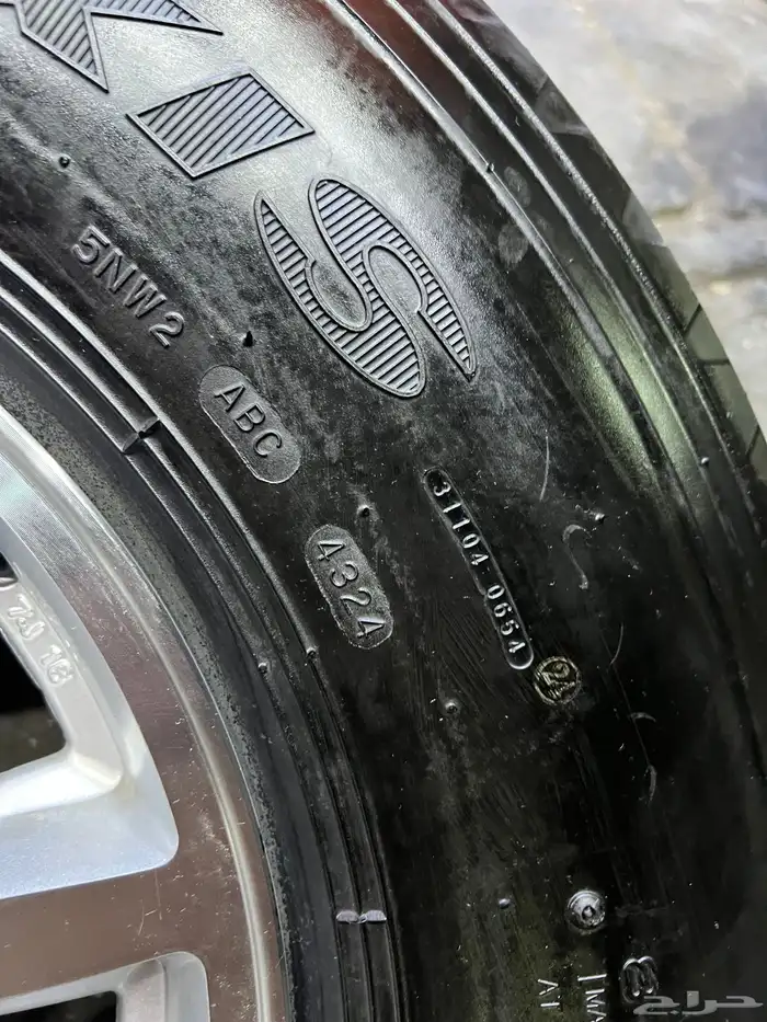 بالون 900.16 مع جنوط ريس مقاس 16تاريخ 24 آخر السنه 5