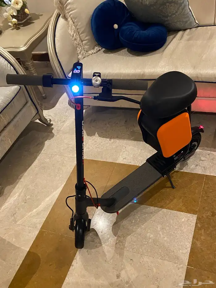 سكوتر شاومي قمة في النظافة بكرسي مع شنطة 0