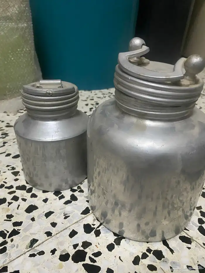 حافظة سمن قديمه العدد2 الكبيره ختمين 0